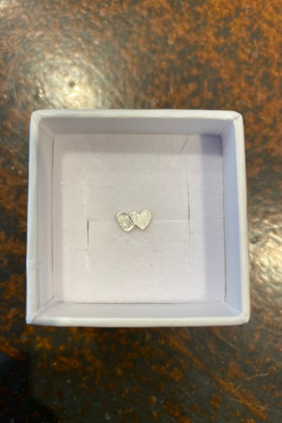 Lulu Domino hearts 2 silver