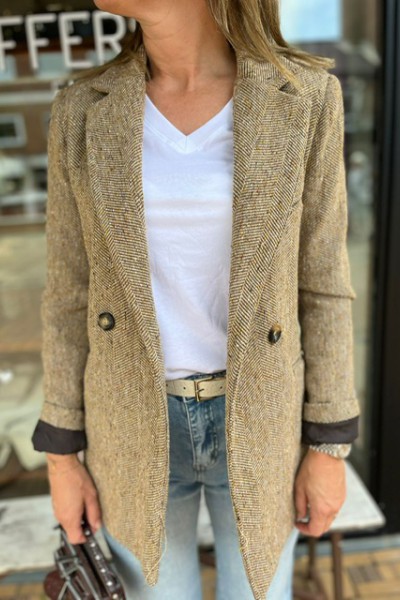 Maison Hotel Azalea blazer - Bourbon  