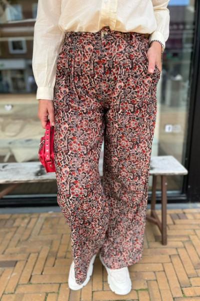 Maison Hotel Luisa pants - Black forest 