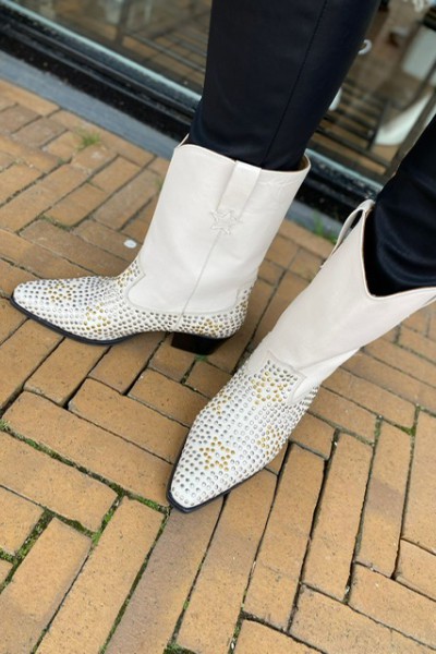 Fabienne Chapot Steffie boot cream white 