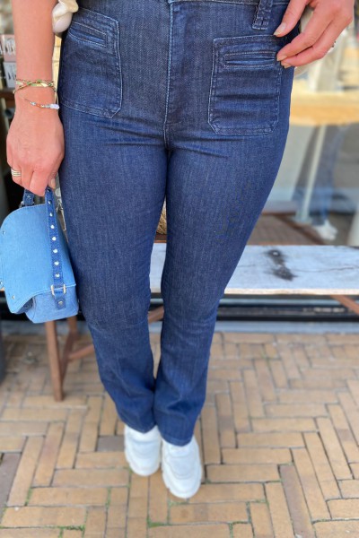 Homage Dark blue H-CW23M36 flared  jeans 