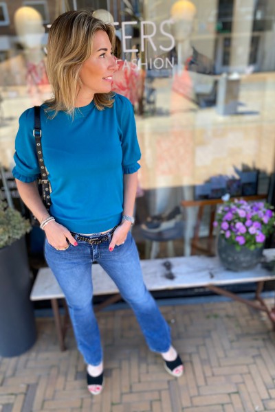 Fabienne chapot Jolly pullover Tasty teal 
