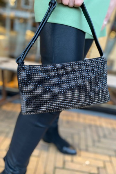 Nunoo bag destiny glitter black 