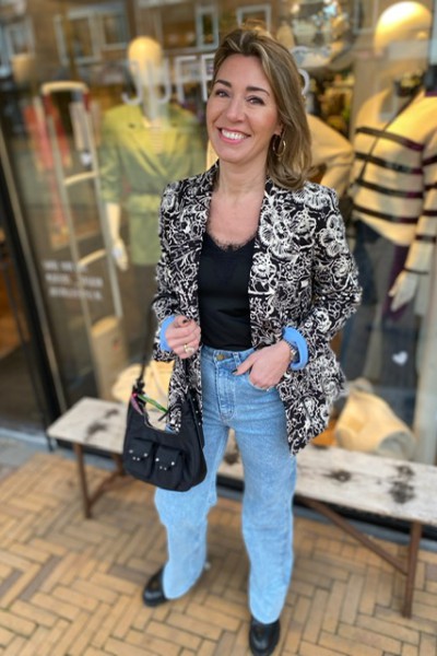 Fabienne Chapot Paul Blazer- black/white