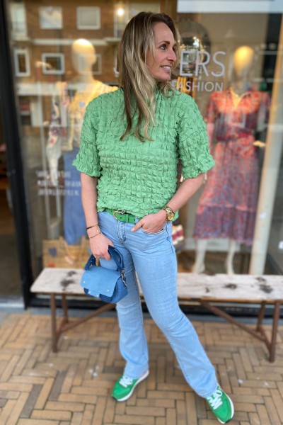 Selected Femme Monika high neck absinthe green