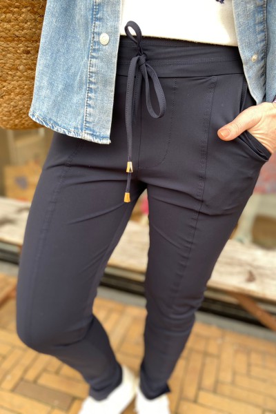 Aime broek Mace jogger dark blue 