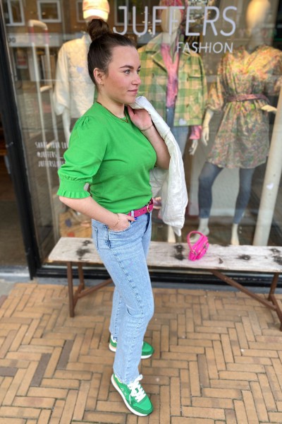 Fabienne Chapot top Jolly  green Acapilco green 