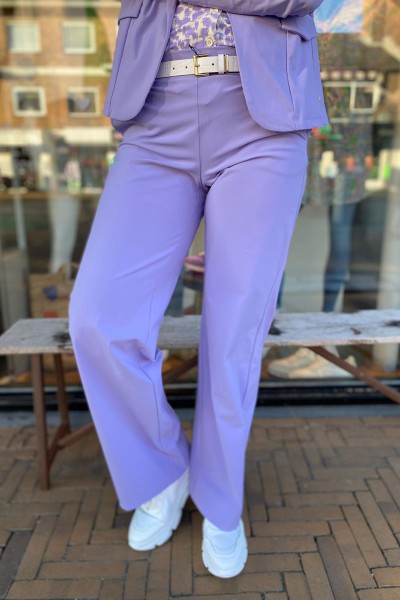 Aime Balance broek Serenity straight violet