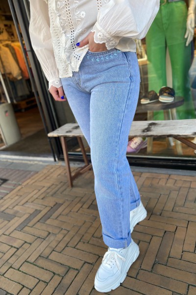 Fabienne Chapot jeans lola straight leg Light wash 