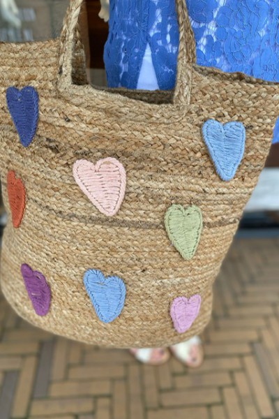 Fabienne Chapot Magic Staw Bag Desert Sand