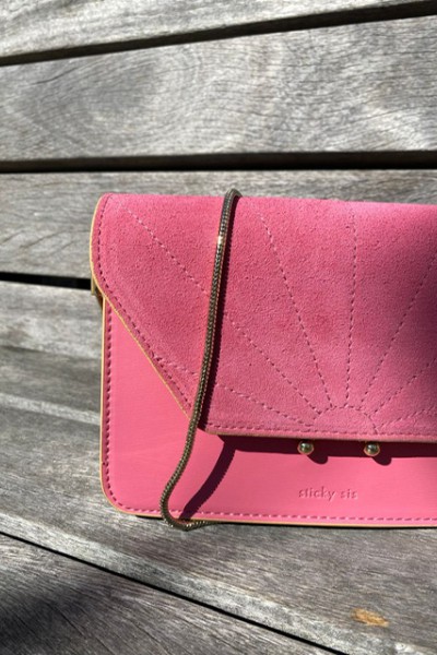 Sticky sis club bag tulip pink 