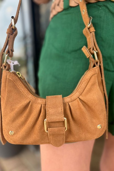 Nunoo Palma suede gold camel
