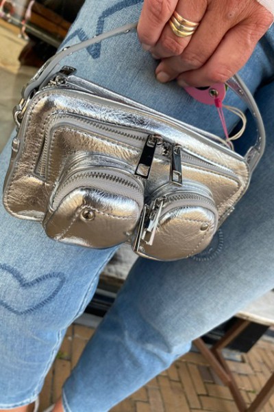 `Nunoo bag helena recycled silver