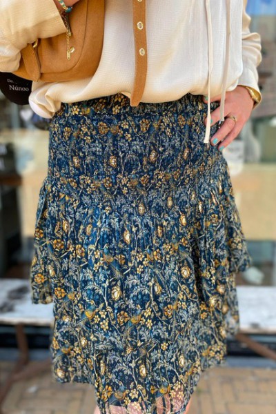 Ibana Siana Lurex - Floral birds