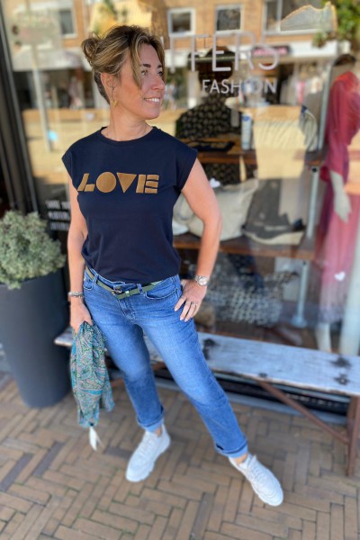 By-Bar Thelma love top -  midnight 