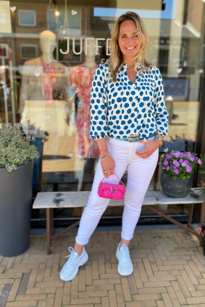 Fabienne chapot Lucky blouse Polka lot 
