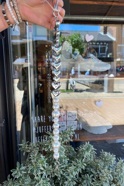 Nunoo Chain w. hearts - Silver 